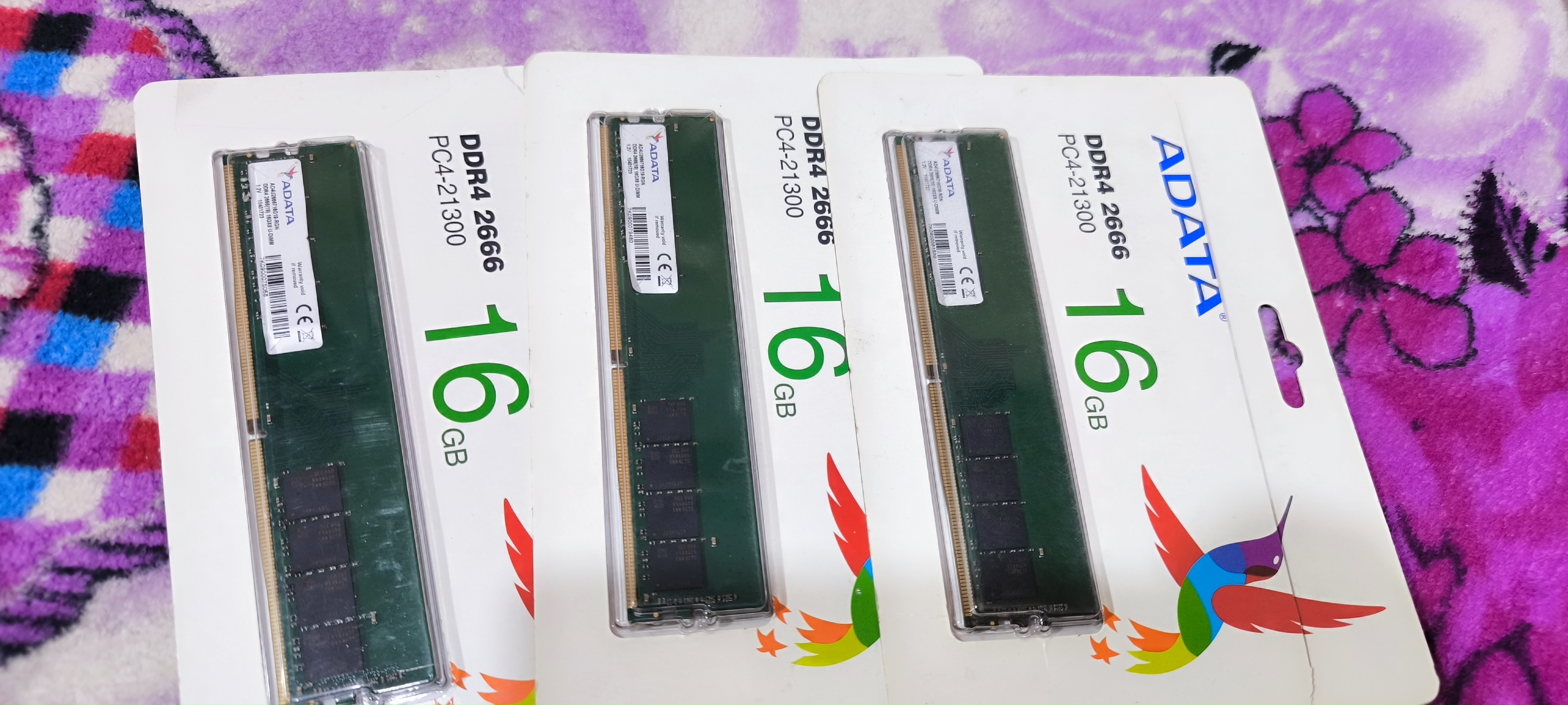 رم 16 گیگ ADATA باس 2666